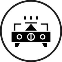 Stove Icon Style vector