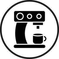 Coffee Machine Icon Style vector