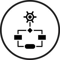 Workflow Icon Style vector