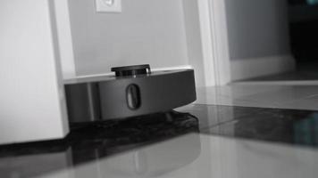 Vacuum Robot on White Floor video