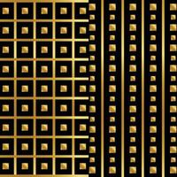 Gold and Black seamless pattern vector