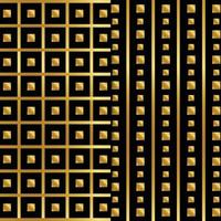 Gold and Black seamless pattern vector