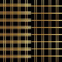Gold and Black seamless pattern vector