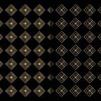 Gold and Black seamless pattern vector