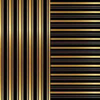 Gold and Black seamless pattern vector