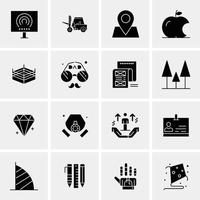 16 Business Universal Icons Vector Creative Icon Illustration to use in web and Mobile Related proje