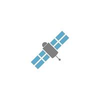 Satellite icon logo design illustration vector