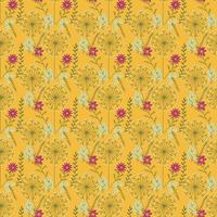 Fall Fabric and Thanksgiving Print Fabric for Autumn. vector