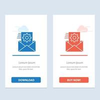 Data Data Integration Data Management Integration  Blue and Red Download and Buy Now web Widget Card vector