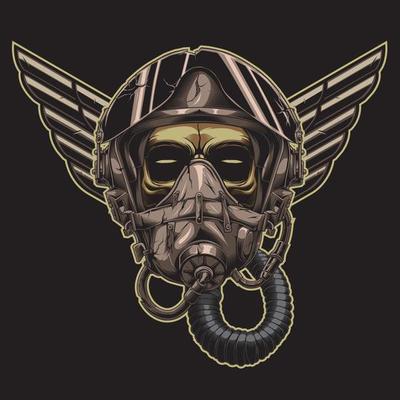 design tactical army air force in the dark background
