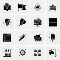 16 Business Universal Icons Vector Creative Icon Illustration to use in web and Mobile Related proje