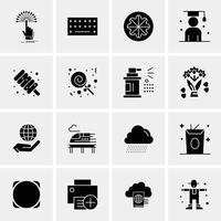 16 Universal Business Icons Vector Creative Icon Illustration to use in web and Mobile Related proje