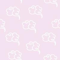 Cloud Pattern Seamless Pattern vector