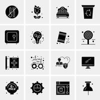 16 Business Universal Icons Vector Creative Icon Illustration to use in web and Mobile Related proje