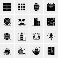 16 Business Universal Icons Vector Creative Icon Illustration to use in web and Mobile Related proje