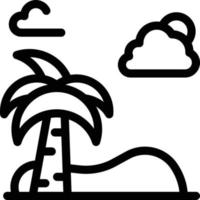 playa palmera primavera azul y rojo descargar y comprar ahora plantilla de tarjeta de widget web vector