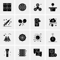 16 Business Universal Icons Vector Creative Icon Illustration to use in web and Mobile Related proje