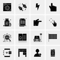 16 Universal Business Icons Vector Creative Icon Illustration to use in web and Mobile Related proje