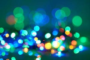 Bokeh abstract texture. Colorful. Defocused background. Blurred bright light.
