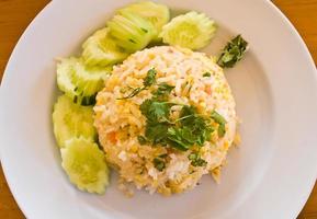 Thai food fried rice photo