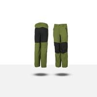 Plain trousers without a pattern isolated on background with clipping path photo