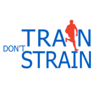 runner silhouette running train don't strain png