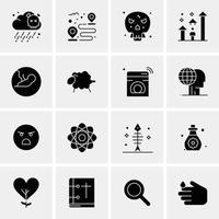 16 Business Universal Icons Vector Creative Icon Illustration to use in web and Mobile Related proje