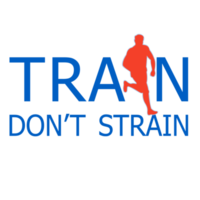 runner silhouette running train don't strain png