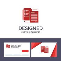 Creative Business Card and Logo template File Share Transfer Wlan Share it Vector Illustration