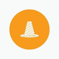 Cone Protection Road Roadblock Stop Warning vector