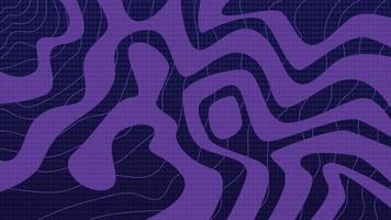 Abstract purple liquid shapes background vector