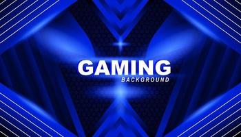 Abstract dark blue Futuristic Gaming Background,dark blue geometric background  for banner or Offline stream,gaming background template vector