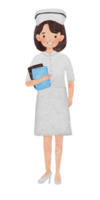 acquerello illustrazione di un' assistenza infermieristica professione png