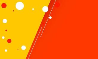 orange yellow background with text space vector