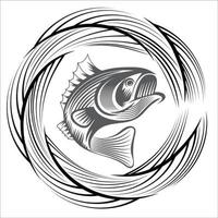 Fishing vector and element