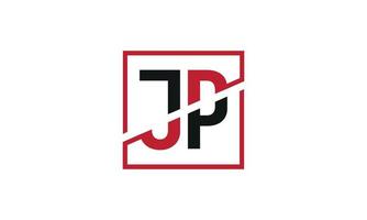 letter JP logo pro vector file pro Vector