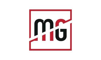 letter MG logo pro vector file pro Vector