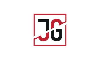 letter JG logo pro vector file pro Vector