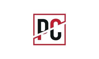 letter PC logo pro vector file pro Vector