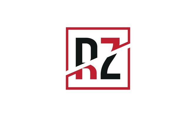 letter RZ logo pro vector file pro Vector