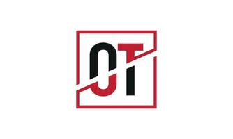 carta ot logo pro archivo vectorial vector