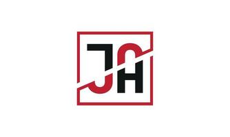 letter JA logo pro vector file pro Vector