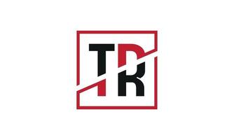 letter TR logo pro vector file pro Vector