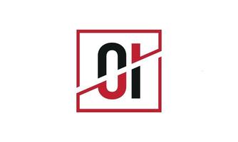 letter OI logo pro vector file pro Vector