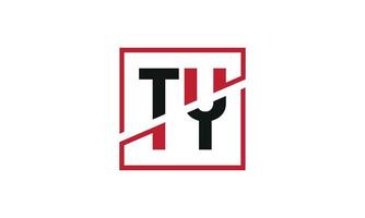 letter TY logo pro vector file pro Vector