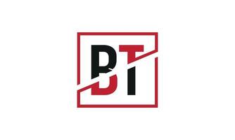 letter BT logo pro vector file pro Vector