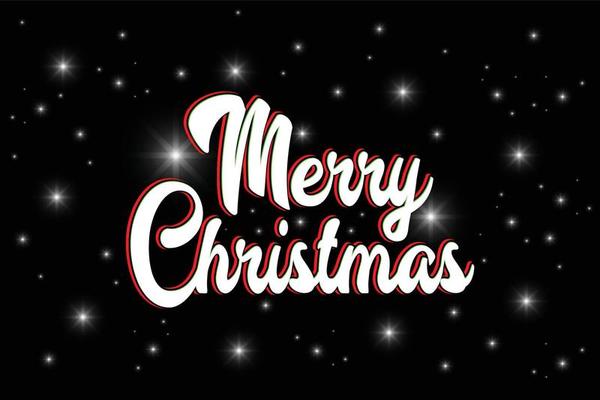Christmas Typography Vector Art, Icons, and Graphics for Free Download