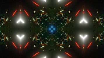 Kaleidoscope video background for VJ