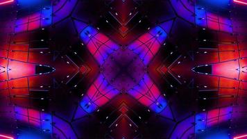 The concept of future energy reactors. on a science or technology theme. Kaleidoscope Looped animation. video