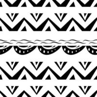 Abstract geometric seamless pattern vector